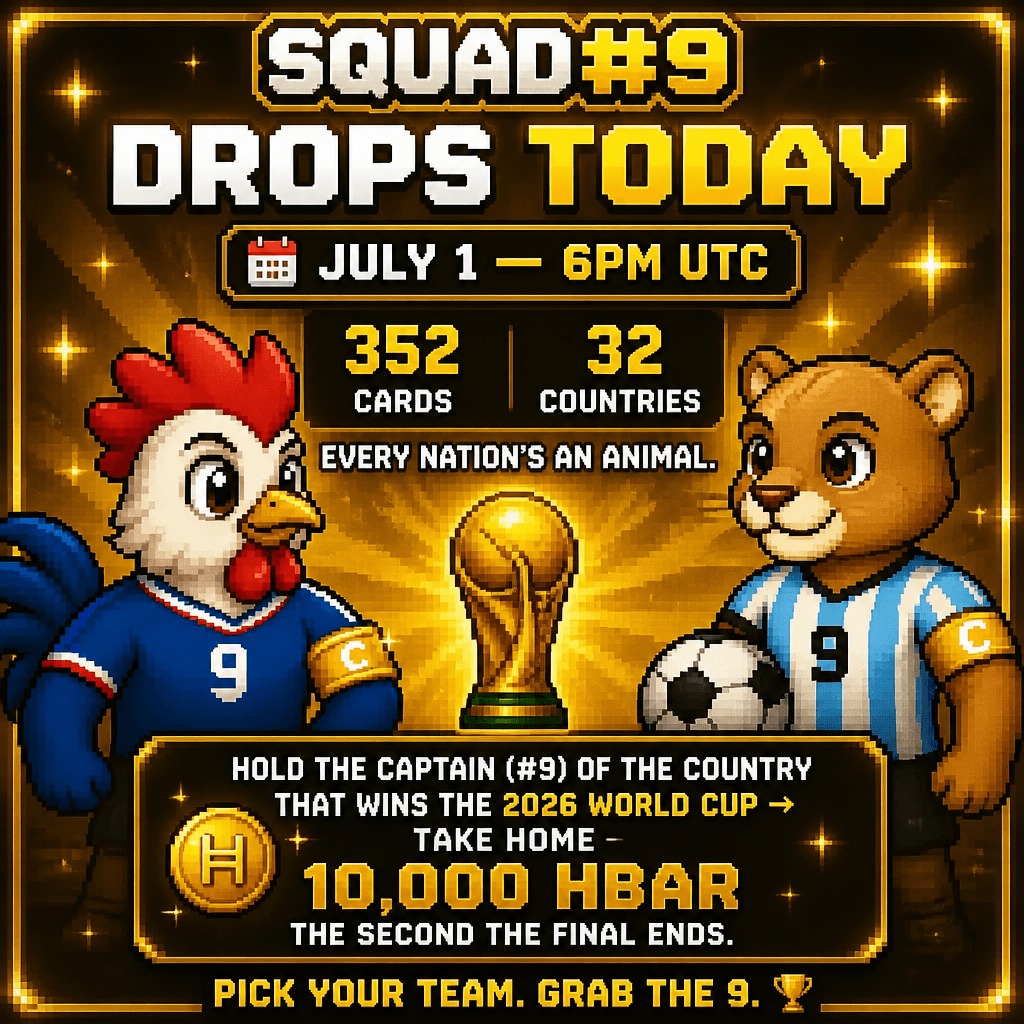 Squad #9 Collection on https://squad9.fun