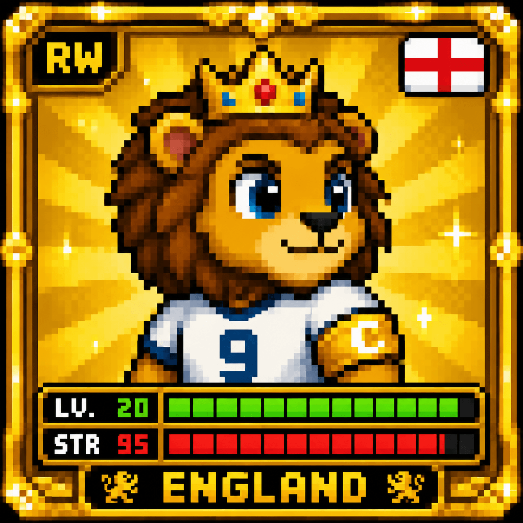 England Lion Captain #9
